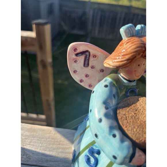 Vtg 2001 Angel Bank Lucky Number Pennies From Heaven Debra Jordan Bryan - Picture 3 of 6